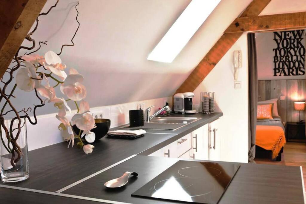Appartement Adorable Petit Loft Clim Wifi Au Pied De La Cite à Sarlat Extérieur photo